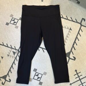 Athleta Ultimate Stash Pocket Capri Black Large